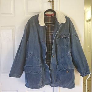 Banana Republic Vintage Denim Jacket Size Large